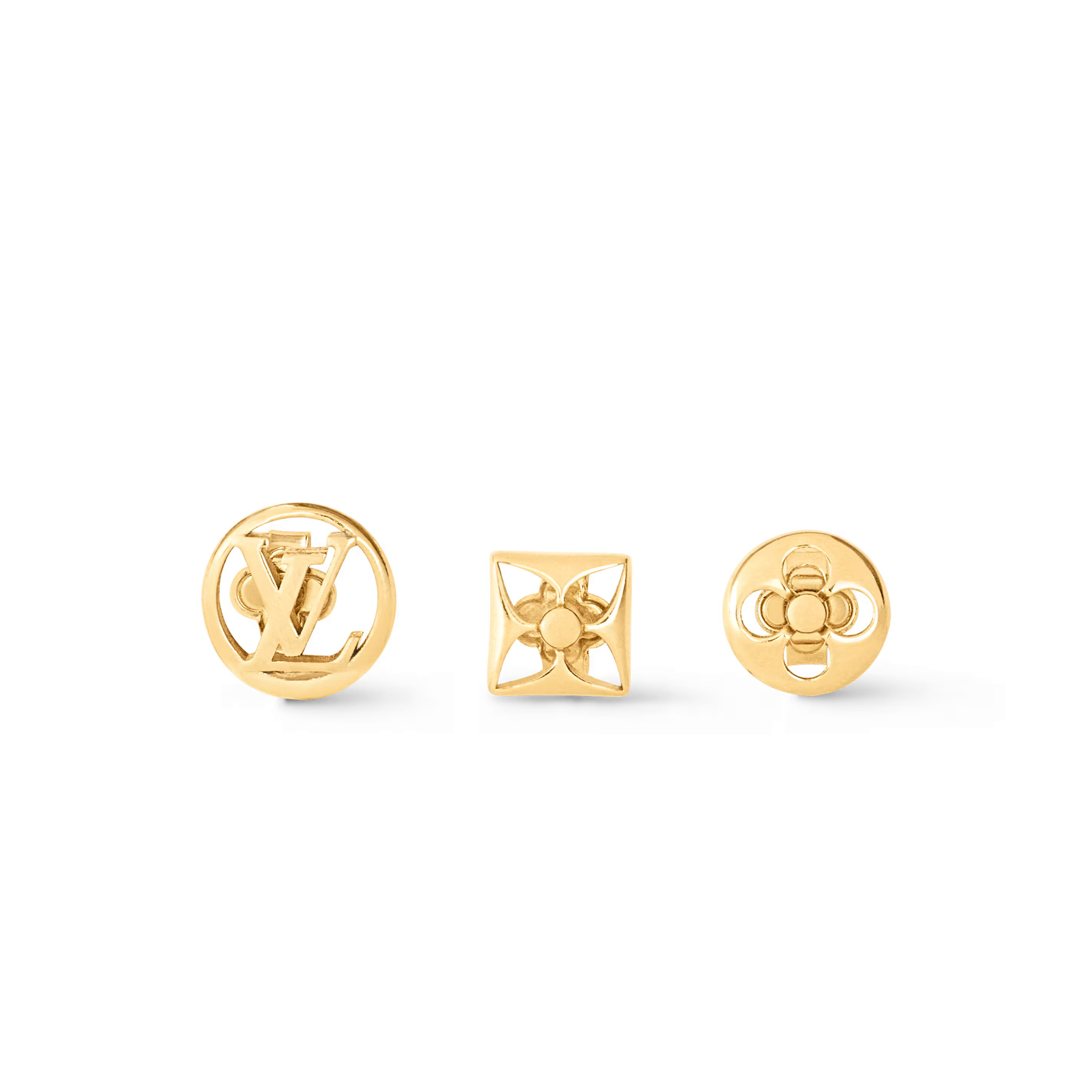 LOUIS VUITTON CRAZY IN LOCK EARRINGS SET M00395